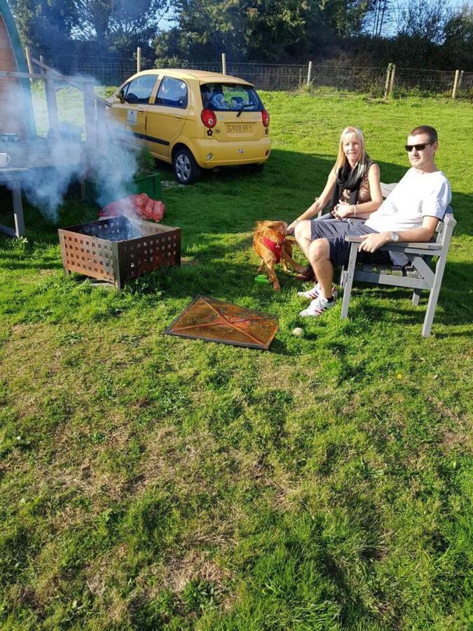 Cosy Glamping Pod Glamping In St Austell Cornwall Lanivet المظهر الخارجي الصورة